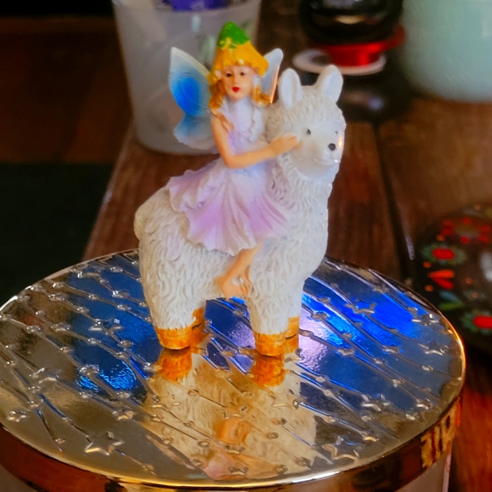 Fairy Llama Figurine